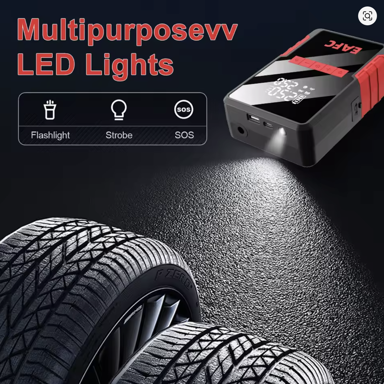 4-in-1 Car Jump Starter Pro