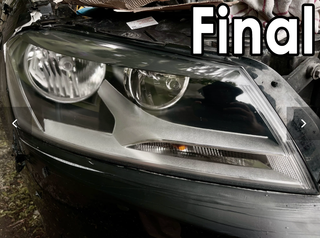 Headlight Restoration Kit | 800ml Cleaner & Polishing Tool