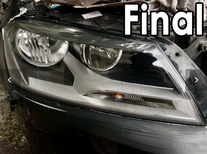 Headlight Restoration Kit | 800ml Cleaner & Polishing Tool
