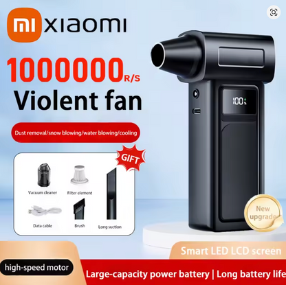 Turbo Jet Portable Electric Air Blower 65m/s 1,000,000 RPM