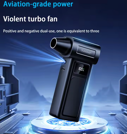 Turbo Jet Portable Electric Air Blower 65m/s 1,000,000 RPM